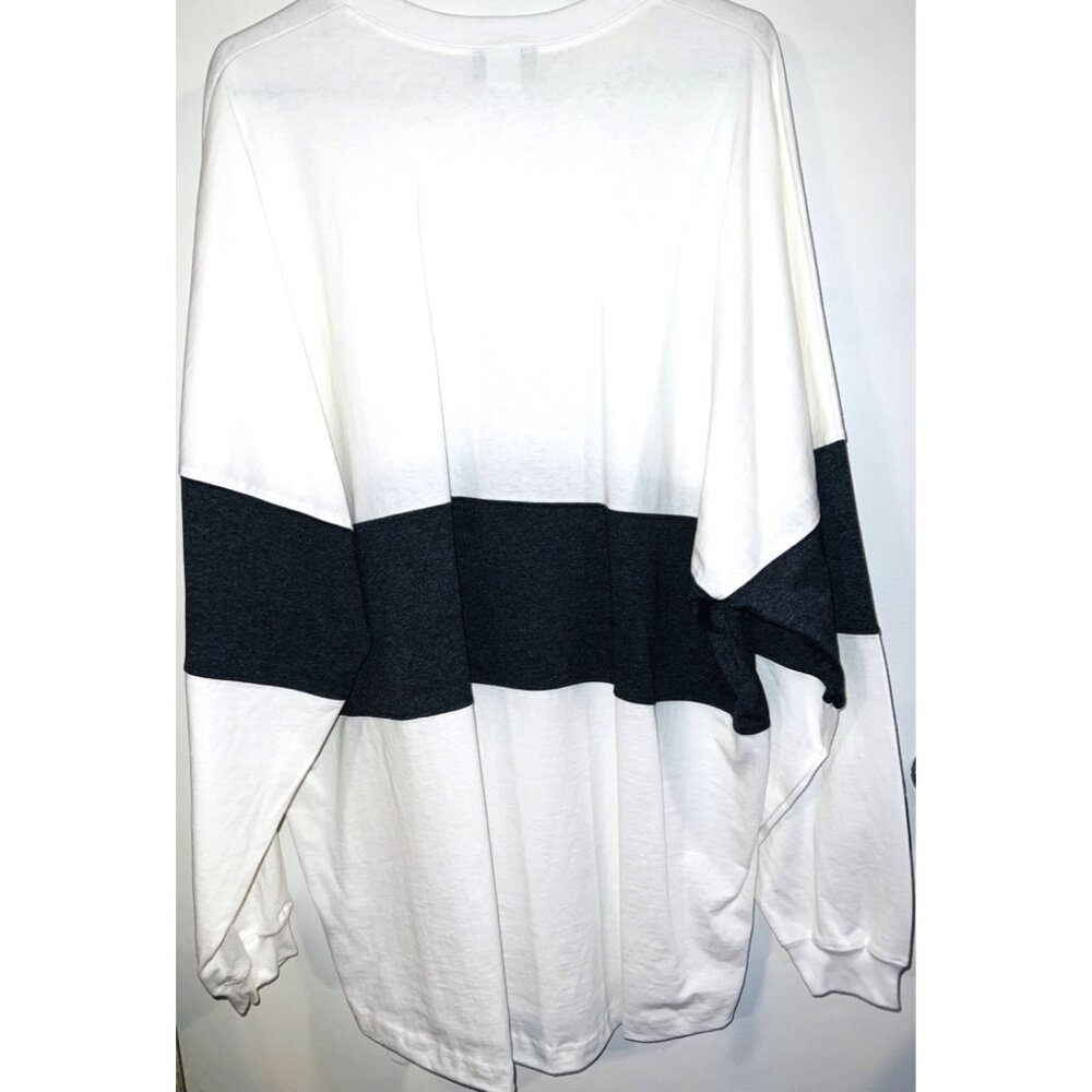 New Spirit Jersey Original Authentic Long Sleeve Shirt XL White & Black - Picture 3 of 4